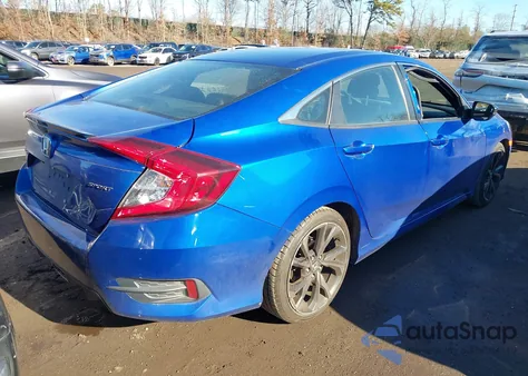 2020 Honda Civic Sport from USA, damaged, VIN 19XFC2F89LE214930